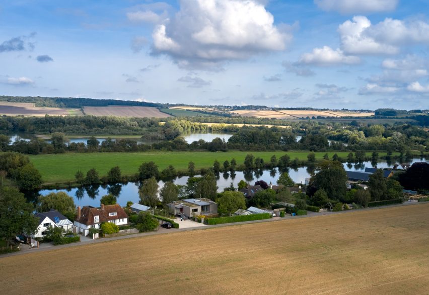 Aerial view of March House by Knox Bhavan