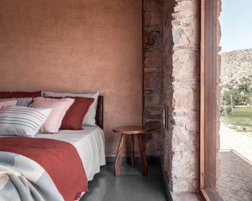 Bedroom window, Mud House by Sketch Design Studio