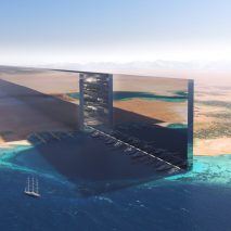 The Line in Saudi Arabia 170-kilometre-long mirrored skyscraper