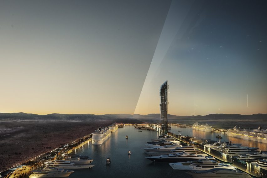 The Line 170-kilometre-long skyscraper in Saudi Arabia