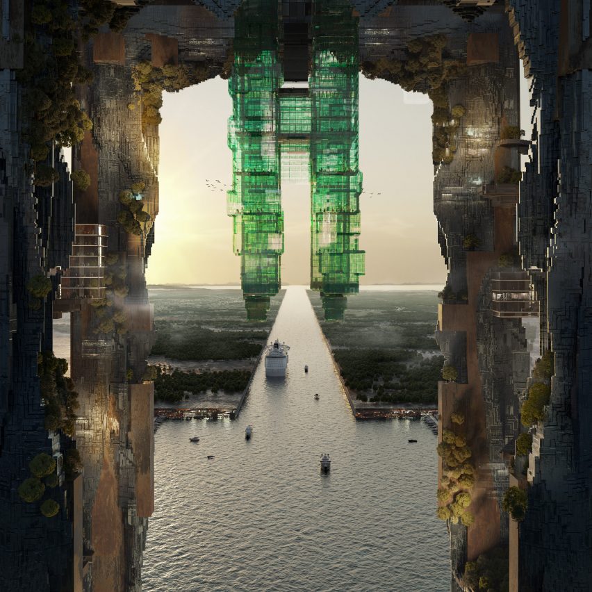 The Line 170-kilometre-long skyscraper in Saudi Arabia