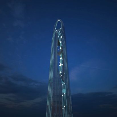 PLP Architecture NFT skyscraper