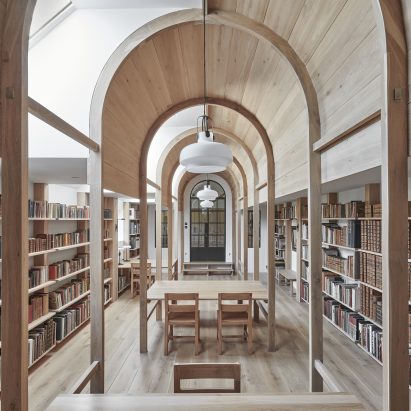Stanbridge Mill Library by Crawshaw Architects