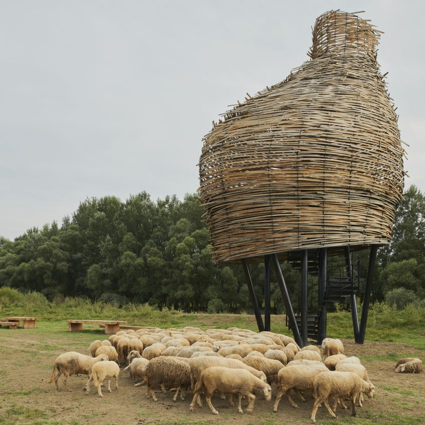 Visitor Centre and Remote Observatories of the Lonja Wetlands by Roth i Čerina