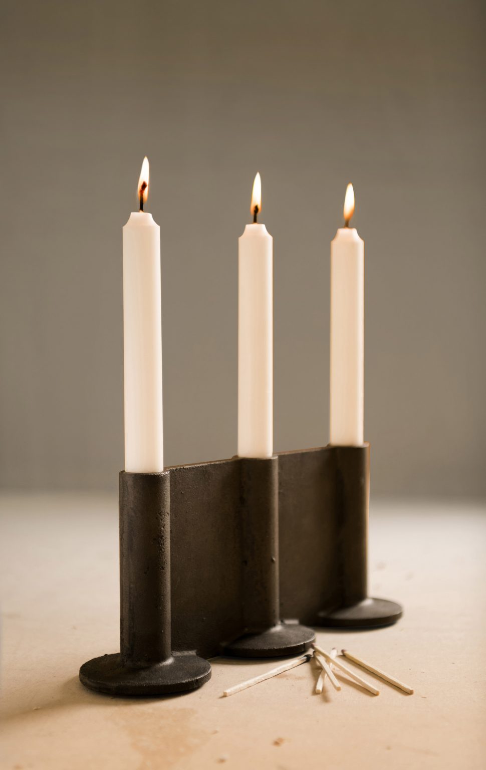 Candle holder from the (Re)imagining Aydon exhibition