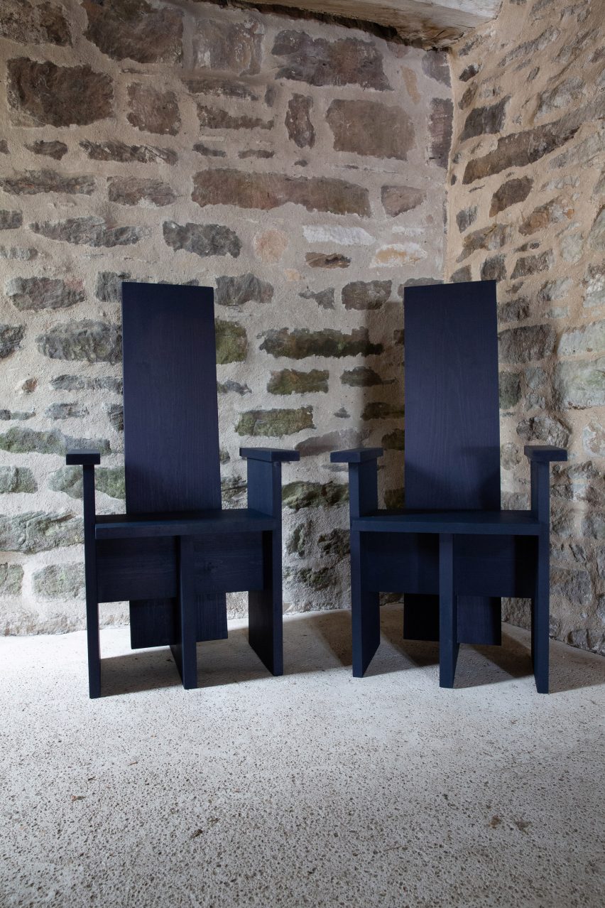 Chairs from the (Re)imagining Aydon exhibition