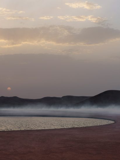 The Agafay Desert was the setting for Saint Laurents Spring Summer 2023 menswear show