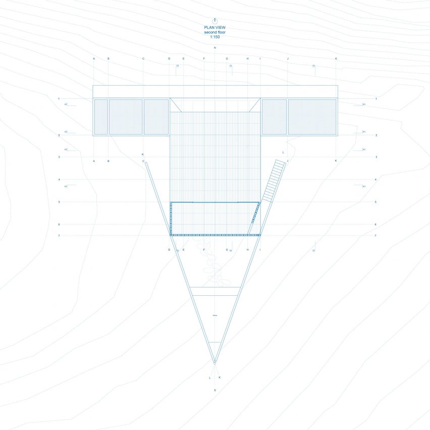 Second floor plan