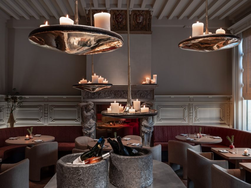Blueness Restaurant Antwerp by Space Copenhagen