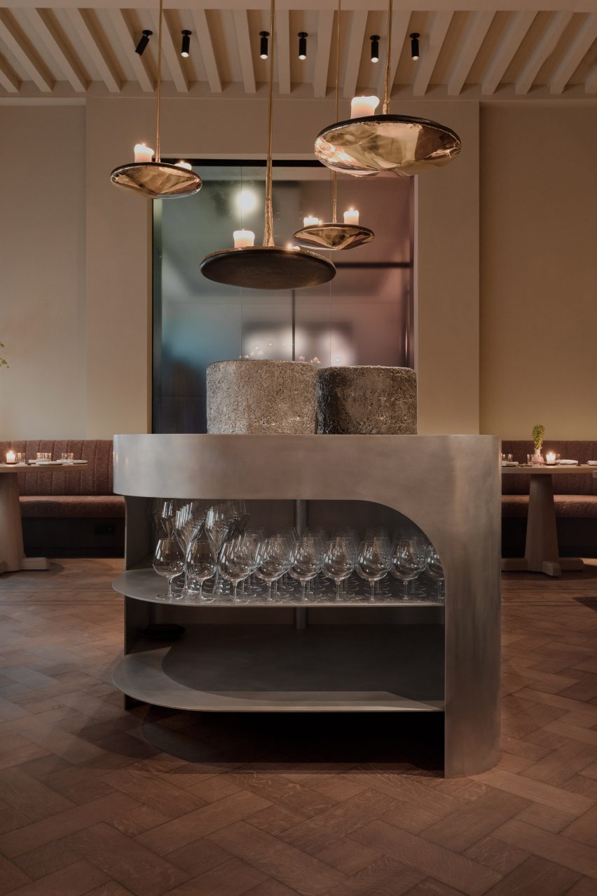 Blueness Restaurant Antwerp by Space Copenhagen