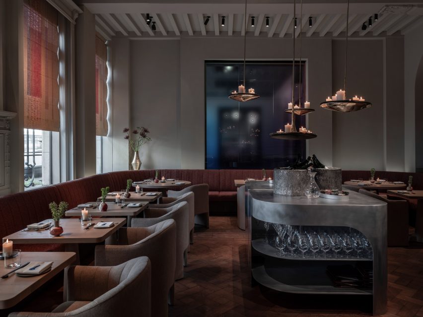 Blueness Restaurant Antwerp by Space Copenhagen