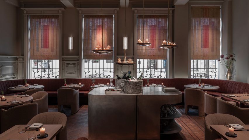 Blueness Restaurant Antwerp by Space Copenhagen