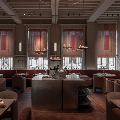 Blueness Restaurant Antwerp by Space Copenhagen
