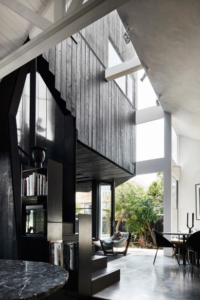 Interior image of a living area at Host House