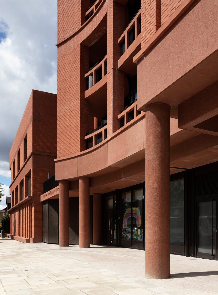 Hackney New Primary School and 333 Kingsland Road, by Henley Halebrown, London