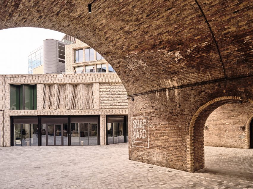 Entrance to TOG at Borough Yards by Studio David Thulstrup