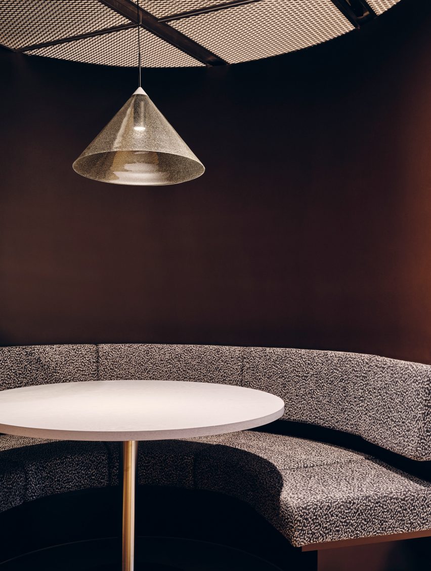 Black walls in TOG at Borough Yards by Studio David Thulstrup