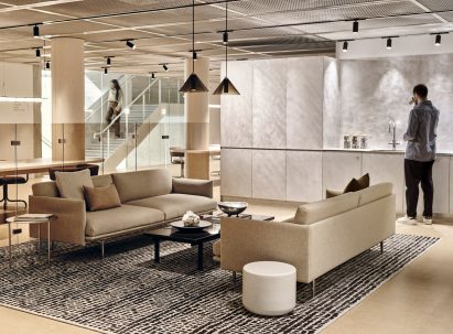 Sofas at TOG at Borough Yards by Studio David Thulstrup