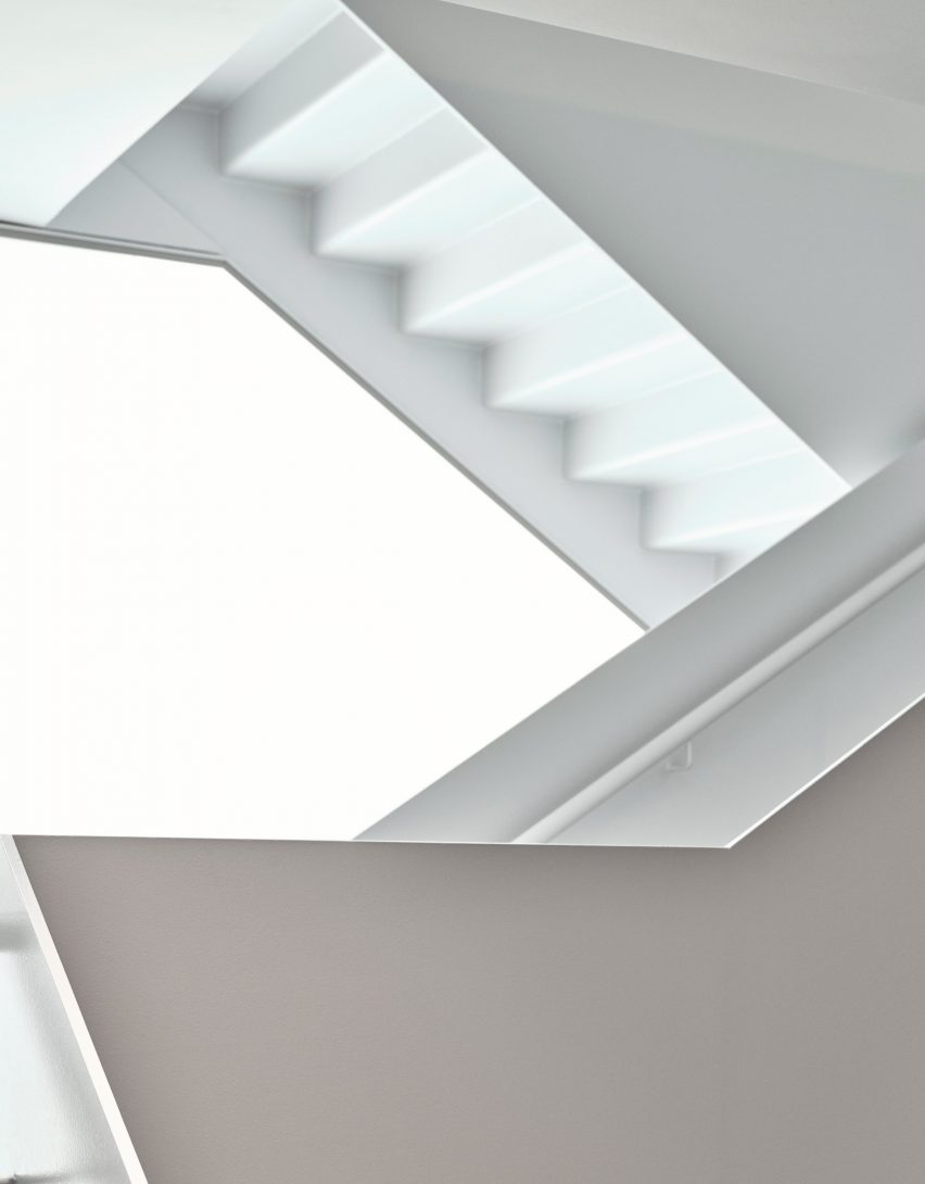 Staircase in TOG at Borough Yards by Studio David Thulstrup