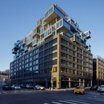 West Residence Club by Concrete facade