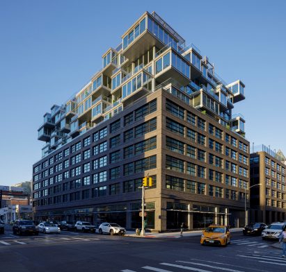 Concrete building block