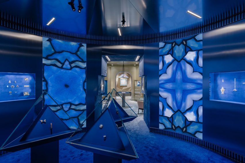 OMA designs Tiffany pop-up shop in Paris