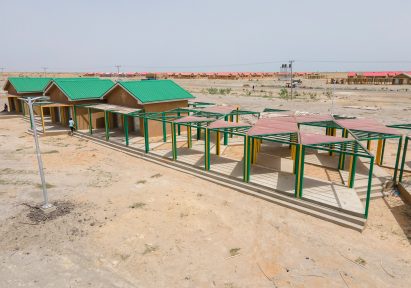 Village to replace village destroyed by Koko Haman