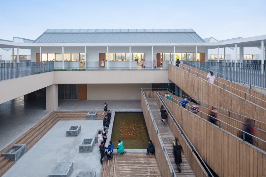 Quing Yi Jiang Road Elementary School by Trace Architecture Office