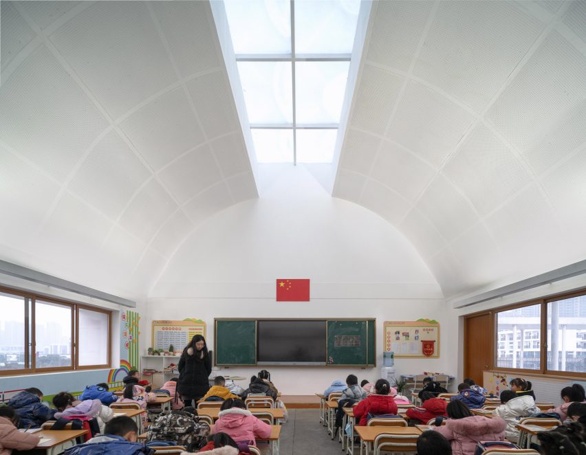 Quing Yi Jiang Road Elementary School by Trace Architecture Office