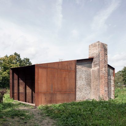 Converted farmhouse ruin by Carmody Groarke