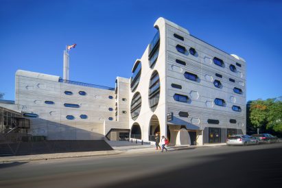 Exterior image of the side of The Victorian Pride Centre