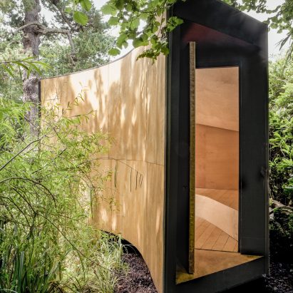 Exterior of Forest Pond House by TDO