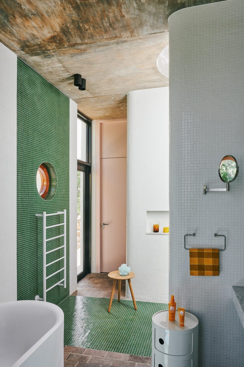 Interior of Yvette van Zyl's self-designed home in South Africa