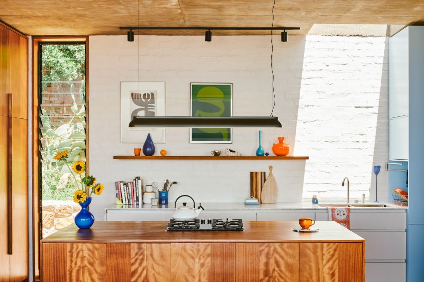 Interior of Yvette van Zyl's self-designed home in South Africa