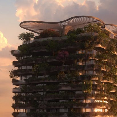 Biophilic Architecture in the Sky by Binyan Studios