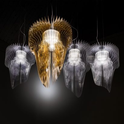 Aria & Avia Chandeliers for Slamp