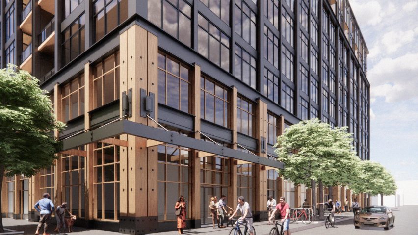 Tallest mass timber building Chicago