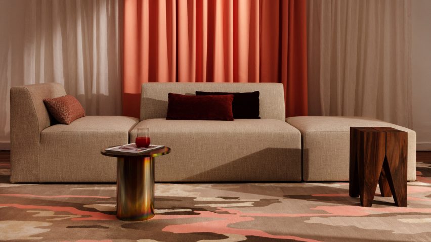 Christian Fischbacher and Hadi Teherani create fabric designs informed by the Iranian landscape