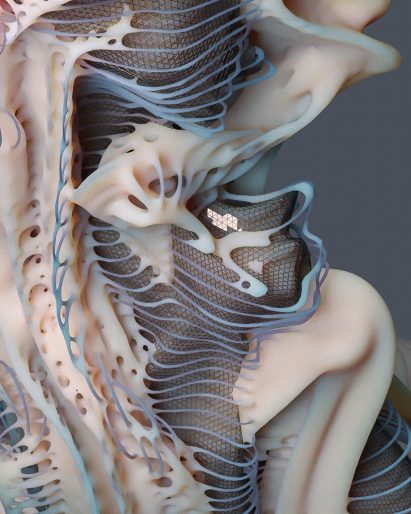 Organic Exoskeleton by Andreas Palfinger