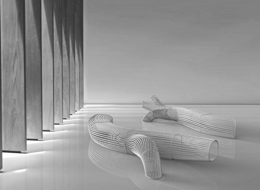 Abstract design as part of Singapore Design Festival