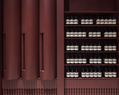 Detail of product display