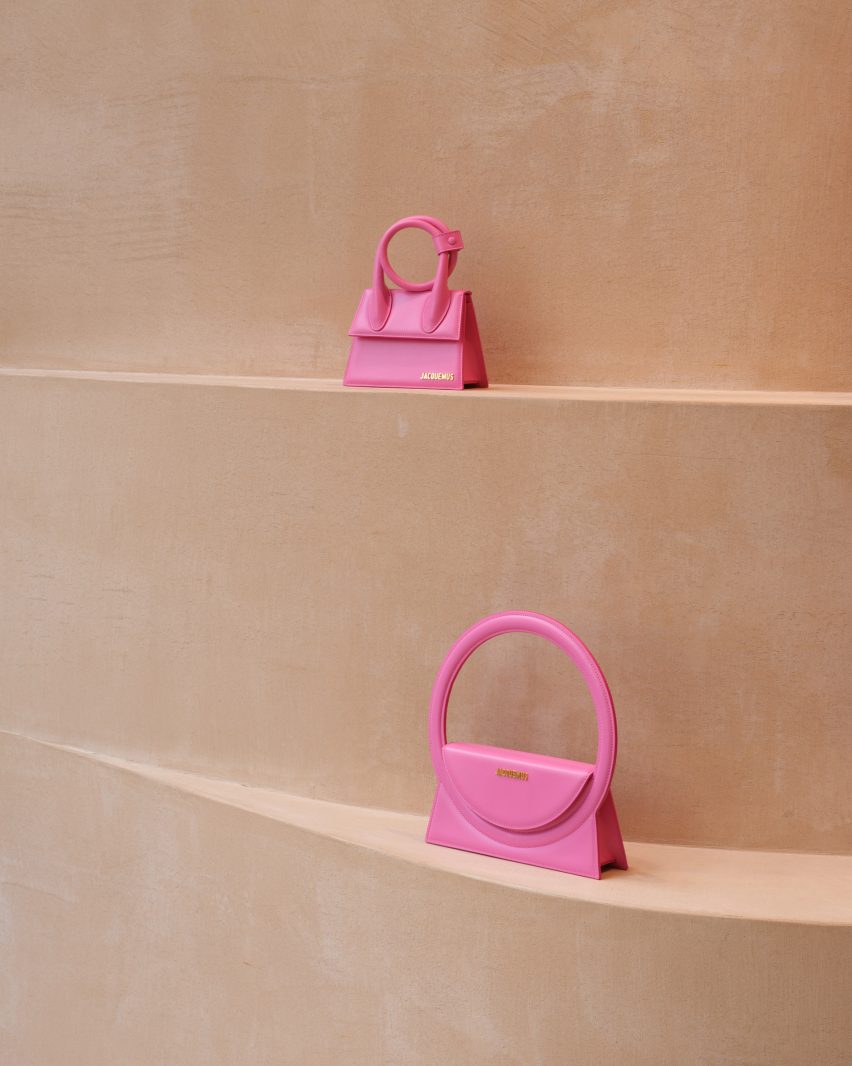AMO recreates "Provence atmosphere" with clay Jacquemus shop-in-shop