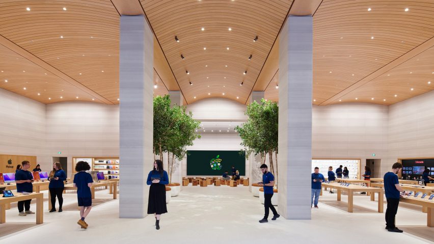 Apple Brompton Road in Knightsbridge, London, by Foster + Partners