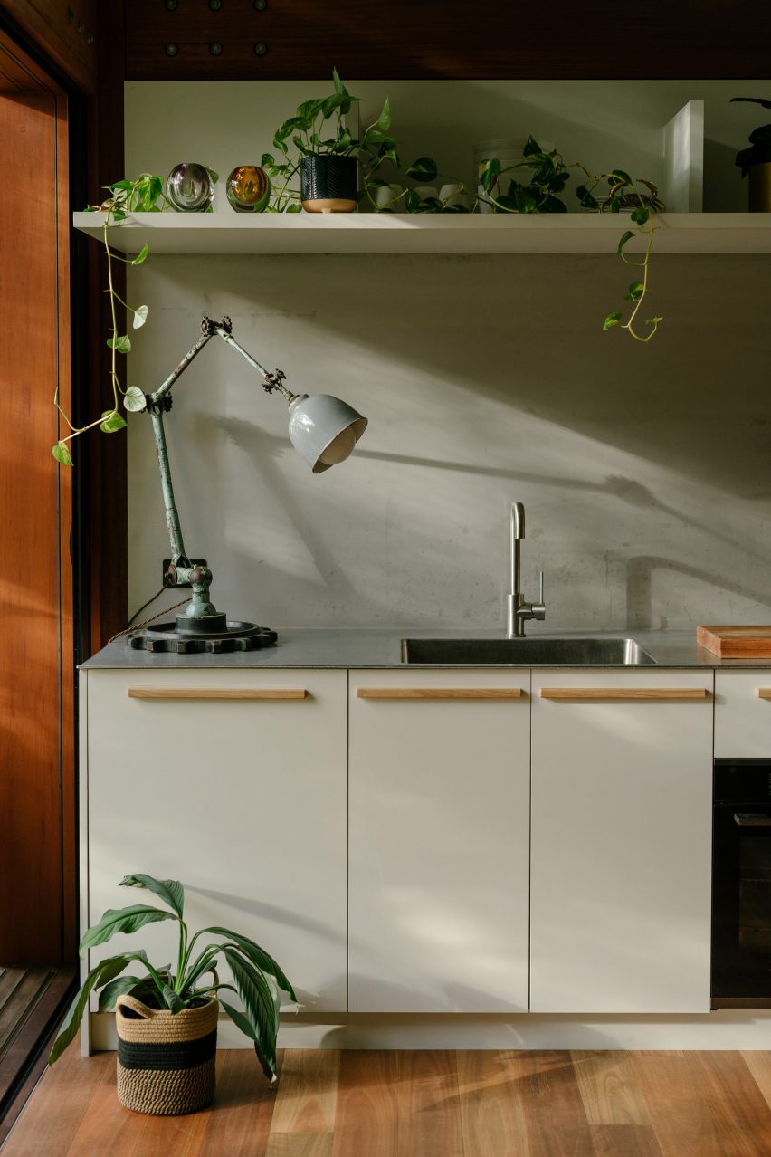 Interior of Balmy Palmy House by CplusC Architectural Workshop