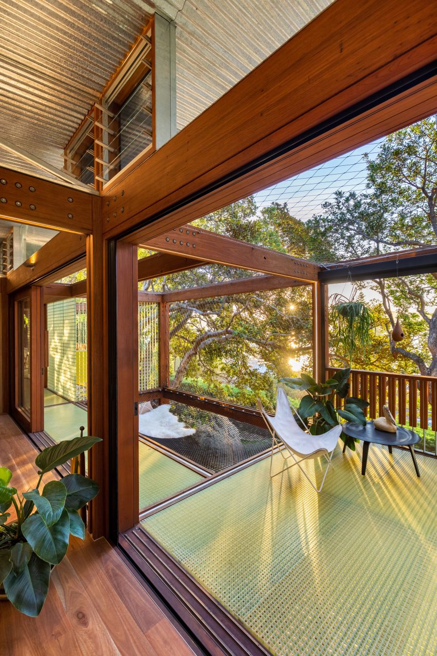 Interior of Balmy Palmy House by CplusC Architectural Workshop