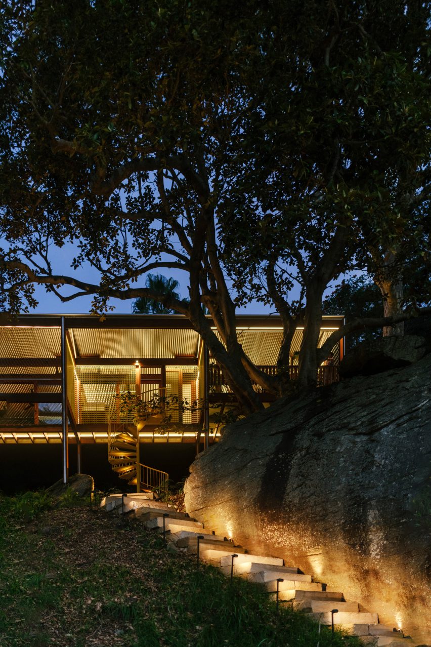 Exterior of Balmy Palmy House by CplusC Architectural Workshop