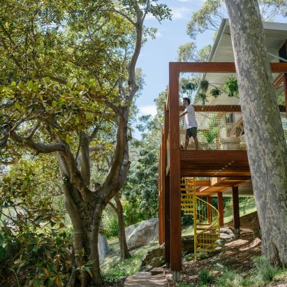Exterior of Balmy Palmy House by CplusC Architectural Workshop