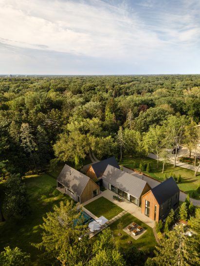 Iannuzzi Studio house aerial gables