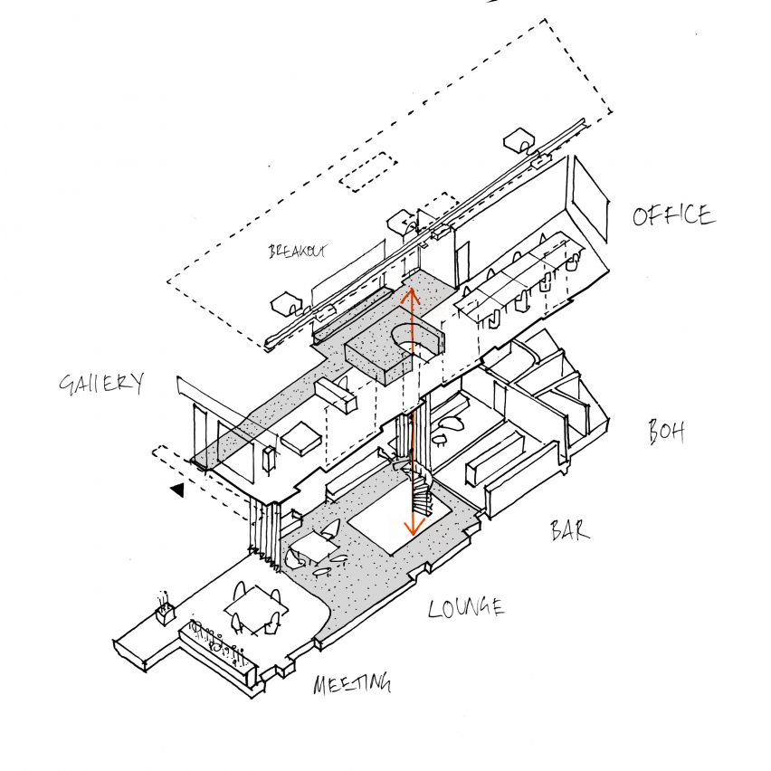 Axonometric drawing