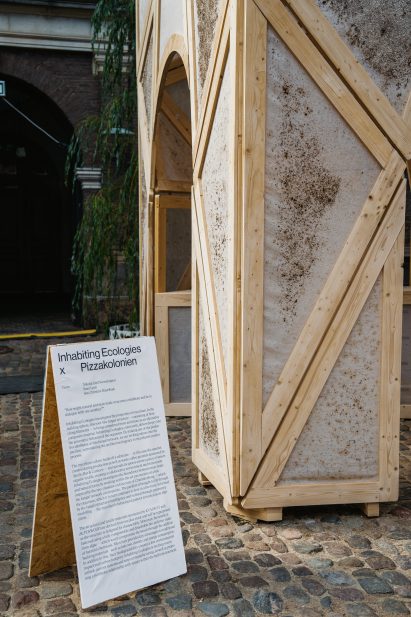 Inhabiting Ecologies pavilion at Chart Art Fair